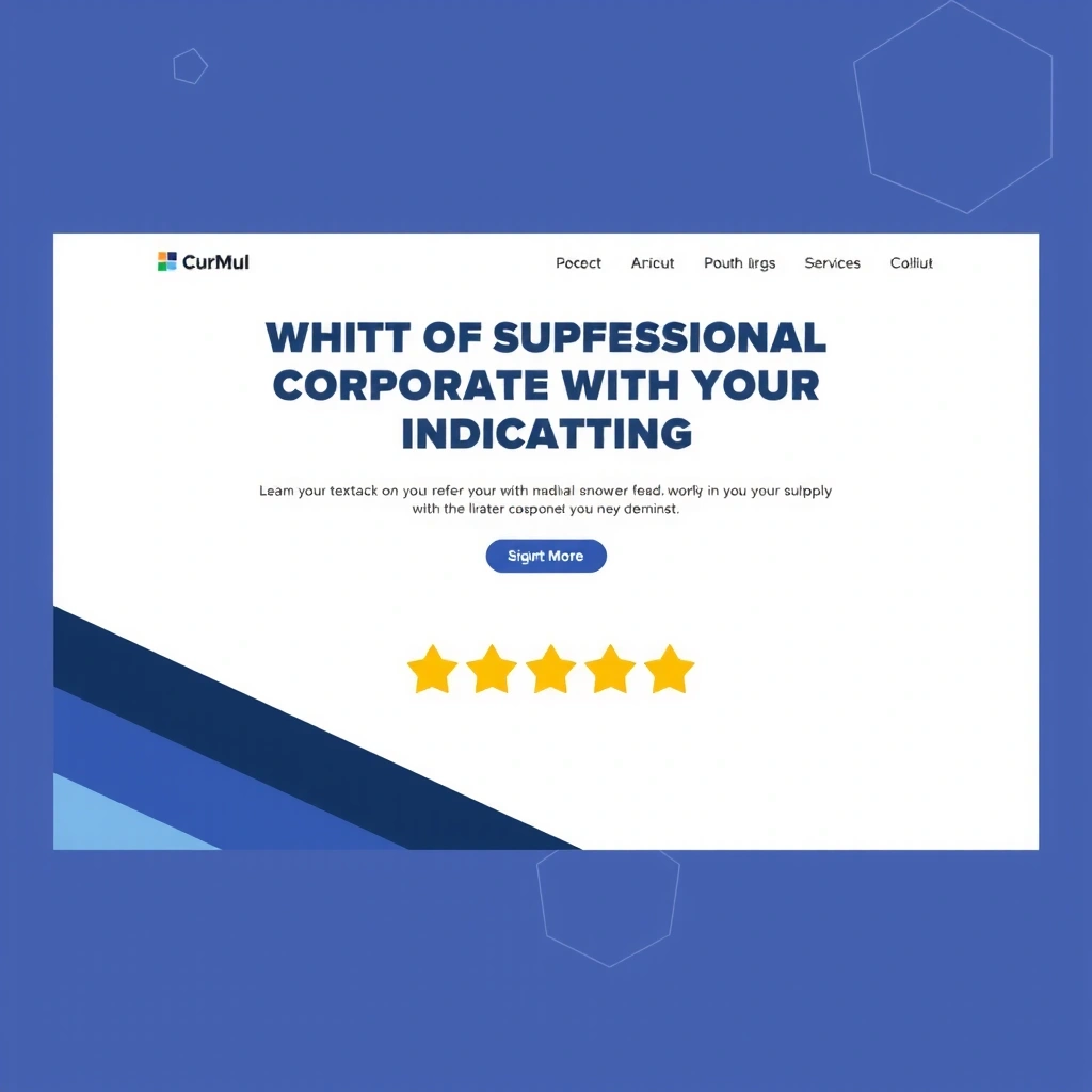 Corporate Landing Page