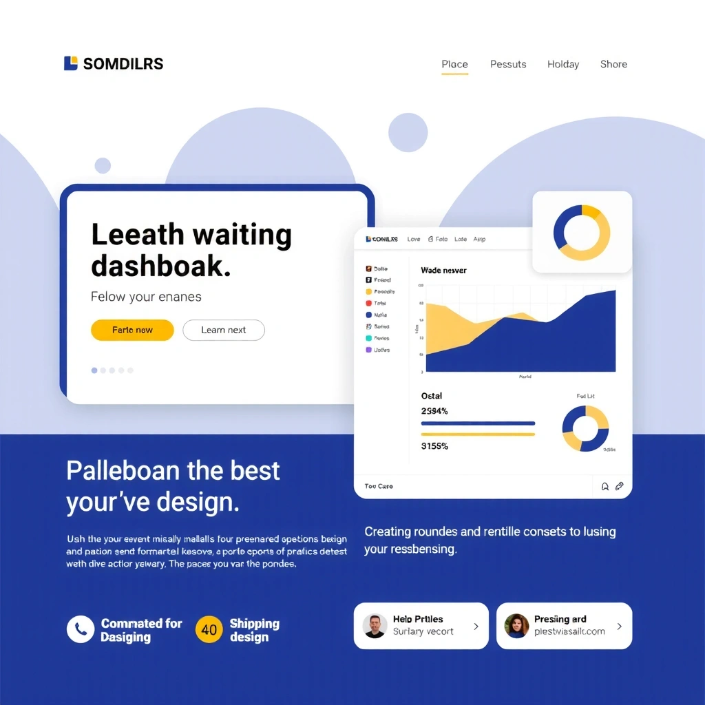 Corporate Dashboard Interface
