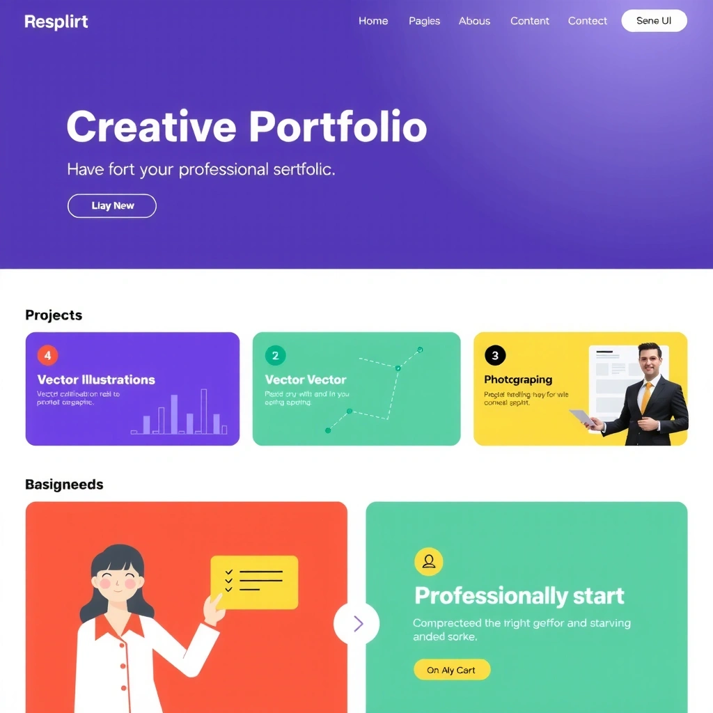 Creative Portfolio Website
