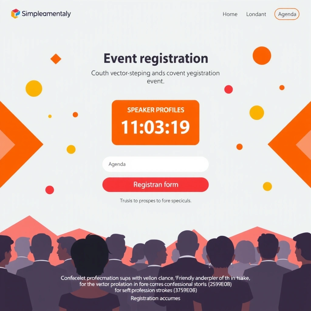 Event Registration Landing Page